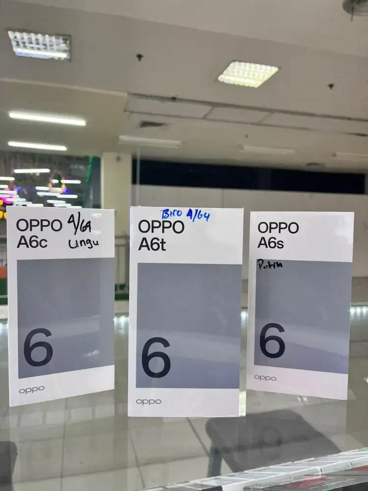 Bisa cicilan tanpa dp, Oppo A6c A6s A6t