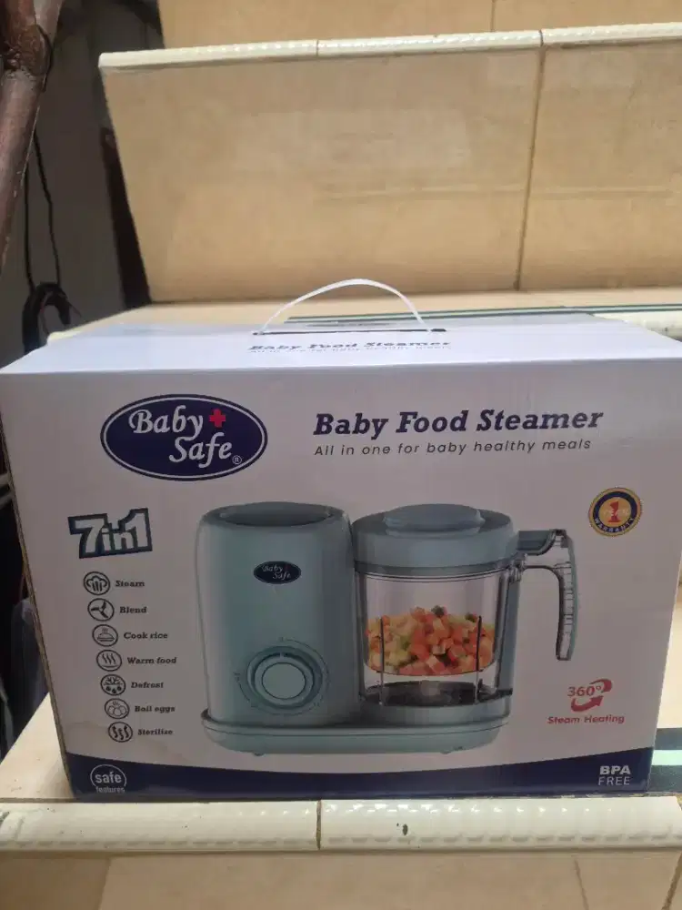 Baby safe food steamer