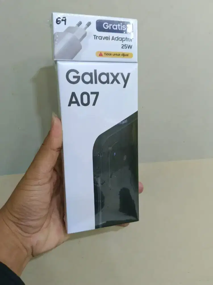 Jual new samsung a07 4/64