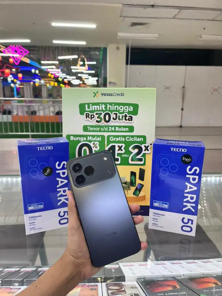 SPARK 50 tecno 2jt an, bisa cicilan tanpa dp