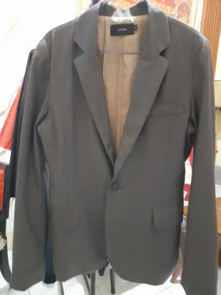 Blazer wanita Abu abu