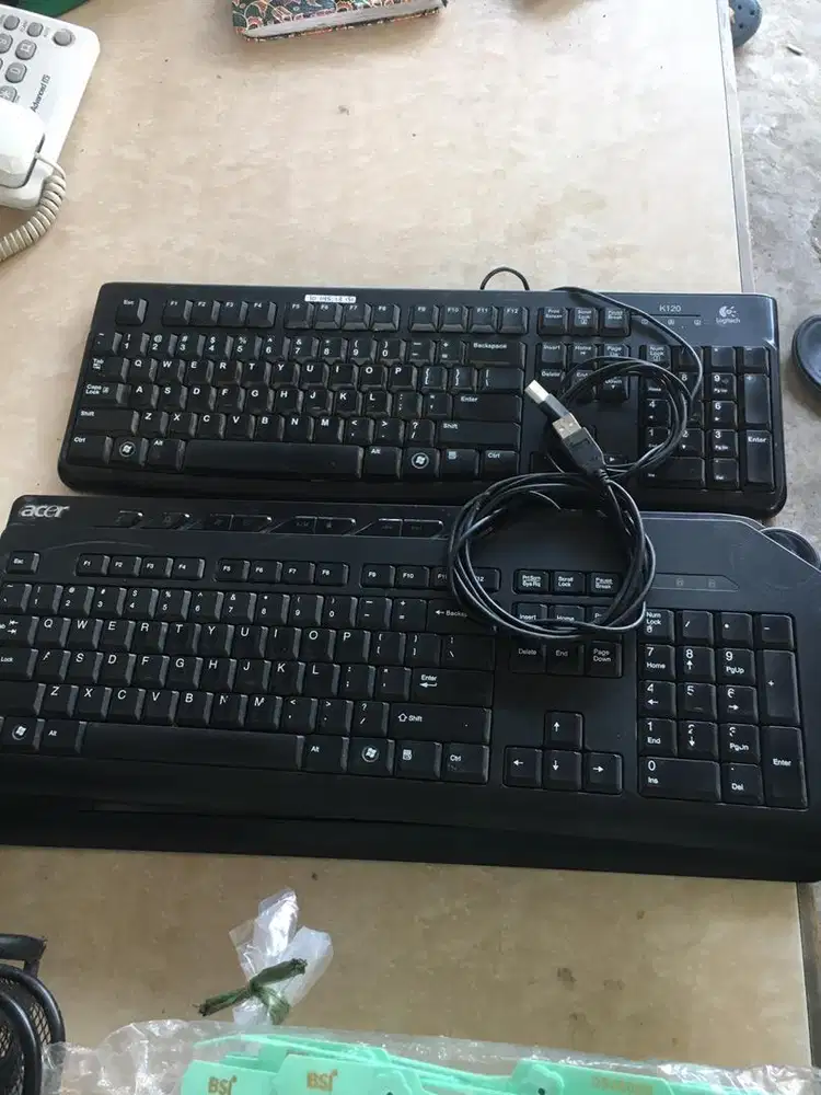Keyboard Acer Original & Logitech