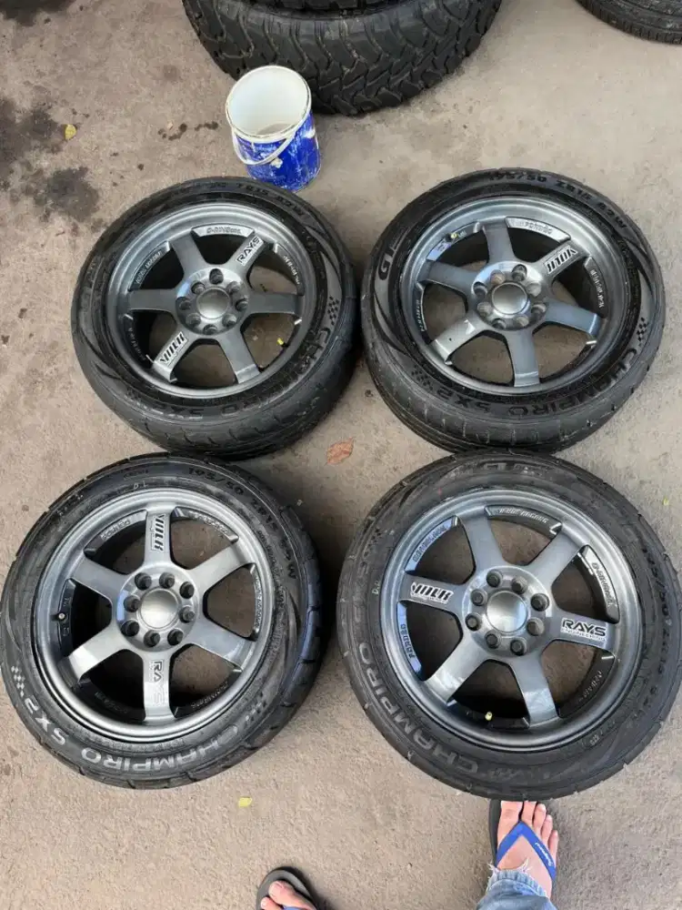 Te37 ring 15 pcd 4x100/114,3 ban sx2 195/50 R15