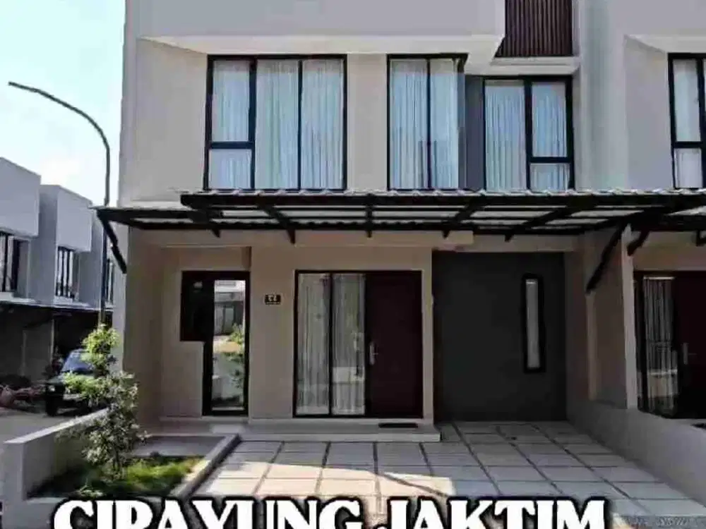 Rumah Baru Cluster 2Menit McD Cipayung Dekat LRT Ciracas, Mabes TNI AU, Toll Bambu Apus, TMII, Sekolah Nizamia