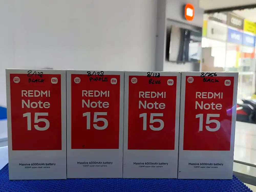 REDMI NOTE 15 NEW | HARGA PROMO | GARANSI 15 BULAN