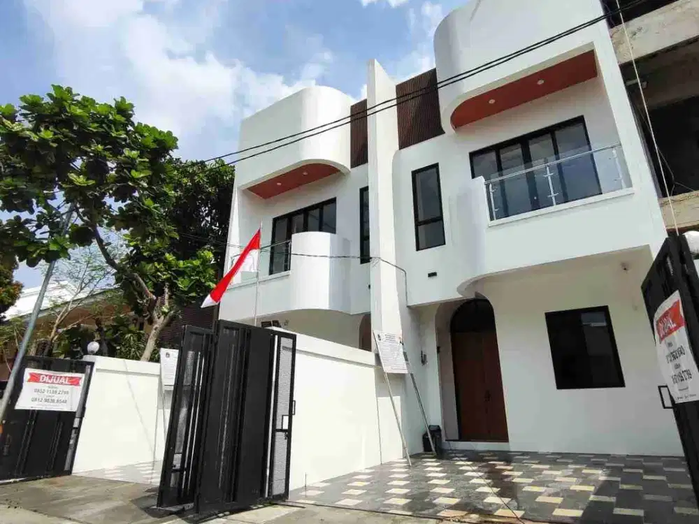 Di jual Rumah Konsep Bali  kavling DKI Meruya Jakarta barat