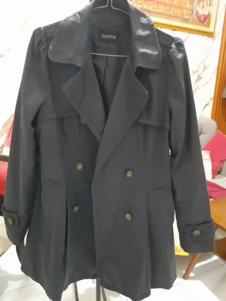 Blazer Coat Wanita Black Navy