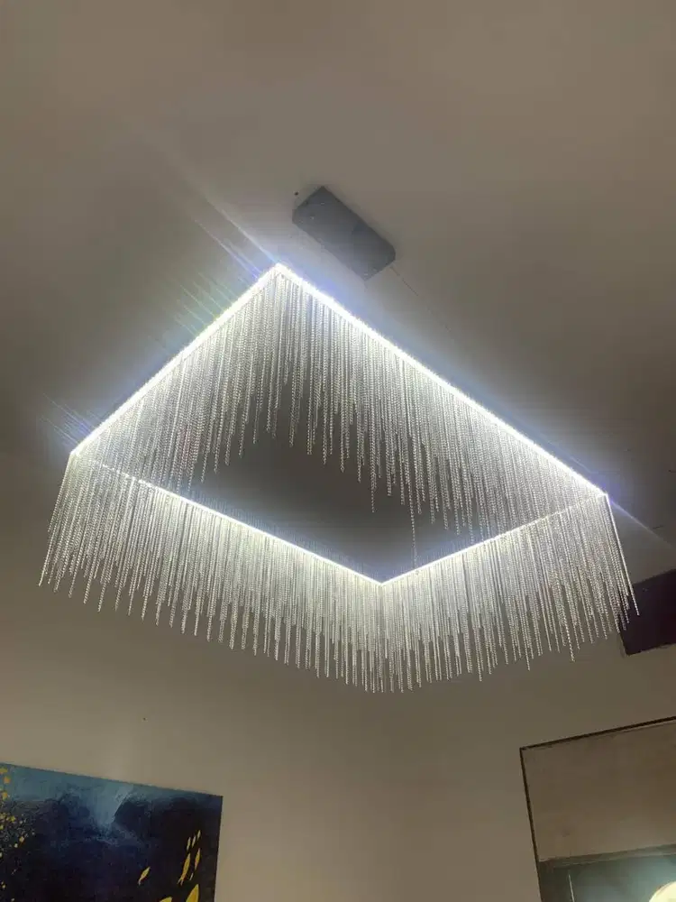 Jual Chandelier Kotak (1 pcs) - Rp1.000.000 nego