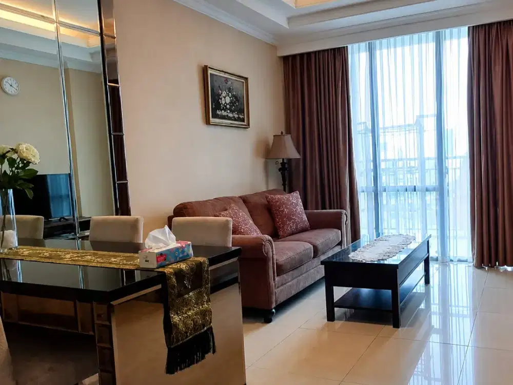 Disewakan Cepat Apartemen Denpasar Residence Location In South Jakarta - 2 Br Fully Furnished