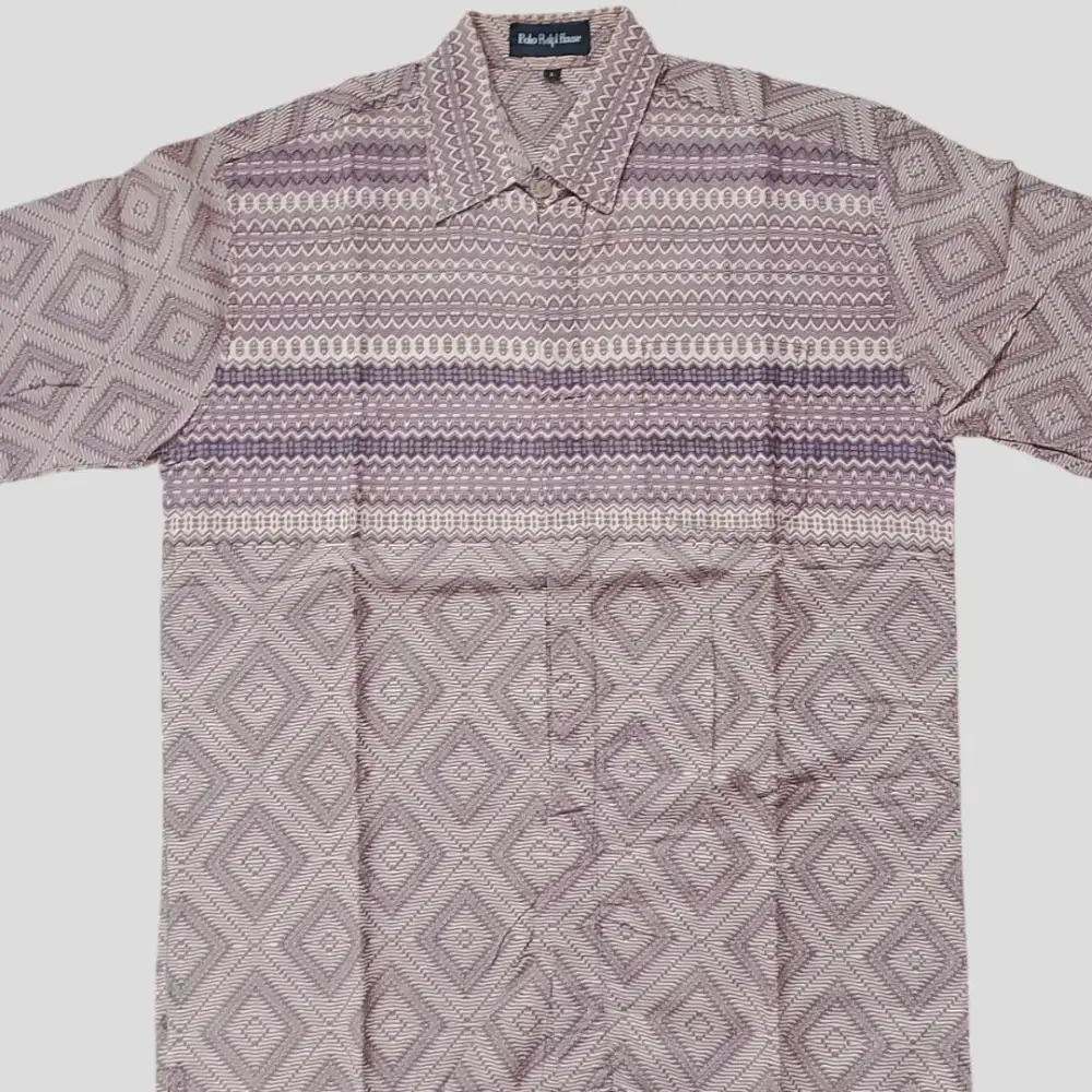 Kemeja Batik Lengan Pendek Pria Polo Ralpl House