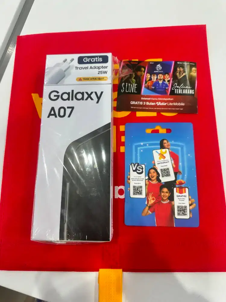 PROMO SPESIAL SAMSUNG GALAXY A07 Gratis Vidio Lite Mobile 3 Bulan