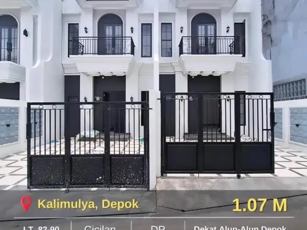 Rumah Kavling Siap Huni di Jalan Kalimulya Cilodong Depok