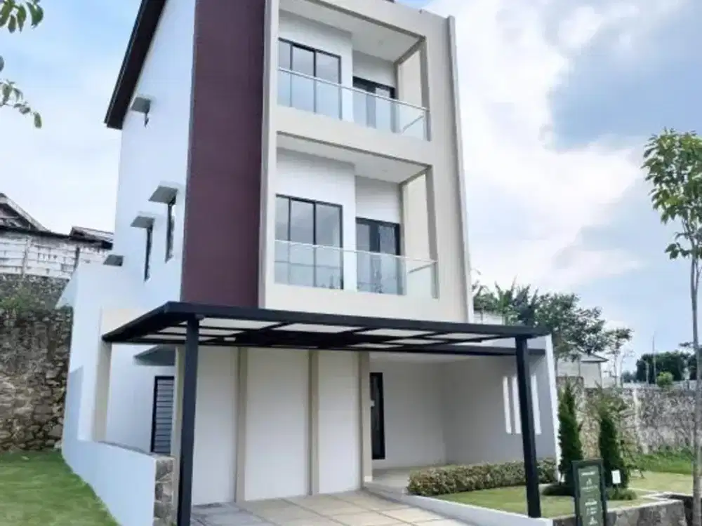 Rumah Mewah Asri Diapit 2 Pegunungan di Sentul City Bogor