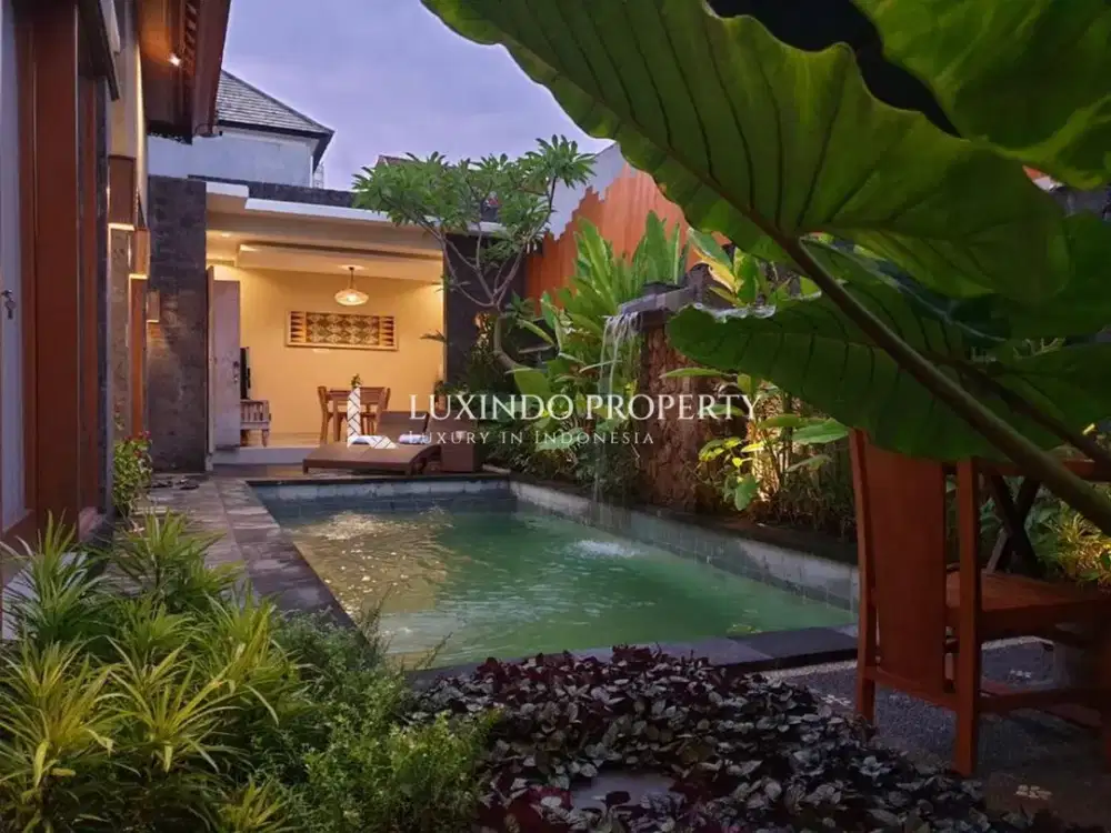 DISEWAKAN TAHUNAN VILLA DENGAN 2 KAMAR TIDUR DI BATUBULAN