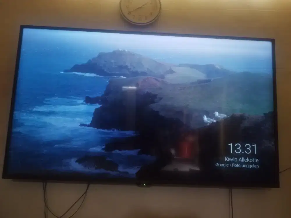 Dijual TV QLED 4k UHD Smart & Sound System Karaoke 2000watt, 20jt Nego