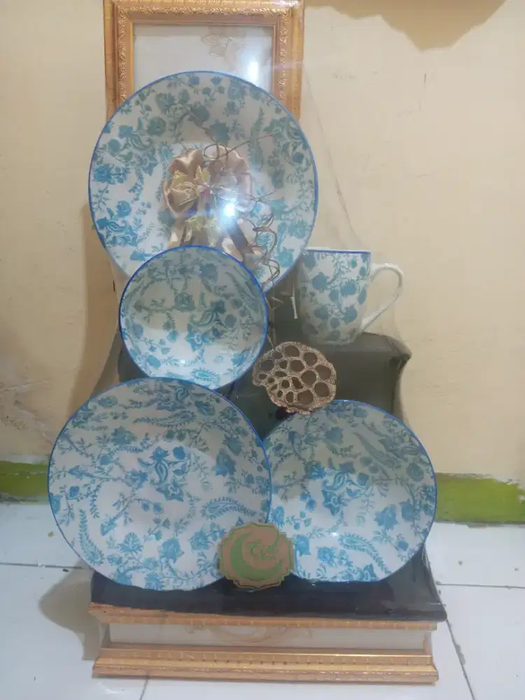 parcel piring & gelas keramik