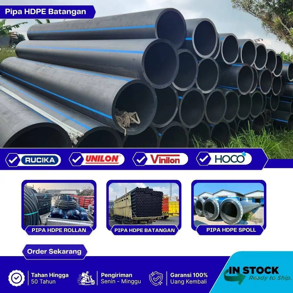 Pipa Hdpe 4 Inch - Pipa Air Hdpe - Gudang Pipa Hdpe