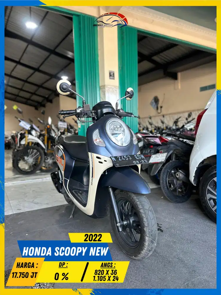 HONDA SCOOPY NEW 2022 GERCEP MASZEHH HIKMAH MOTOR KEPUH MALANG