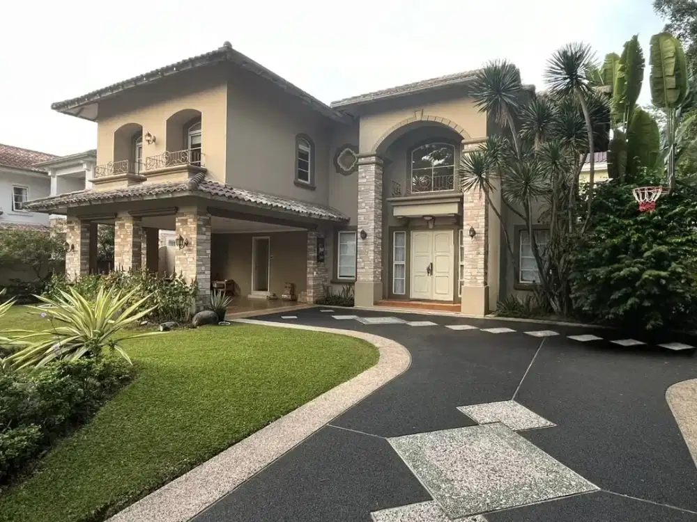 Dijual Rumah Cantik Tanah Luas Ada Halaman Luas di Karawaci Tangerang GB-17842