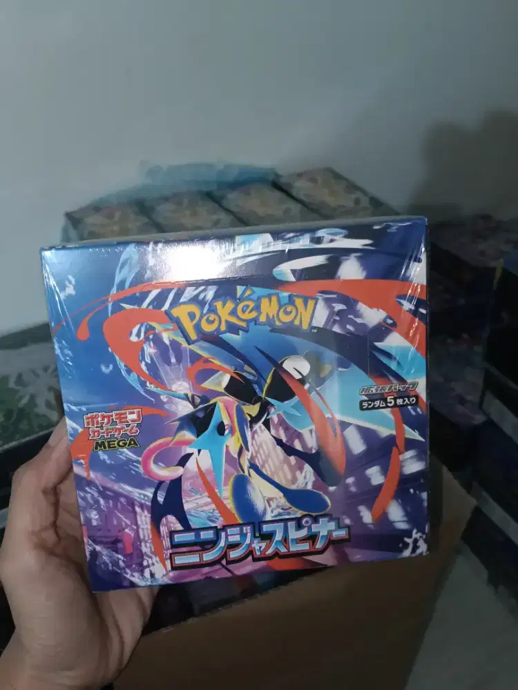 Pokemon TCG Ninja Spinner M4 Booster Box Shrink