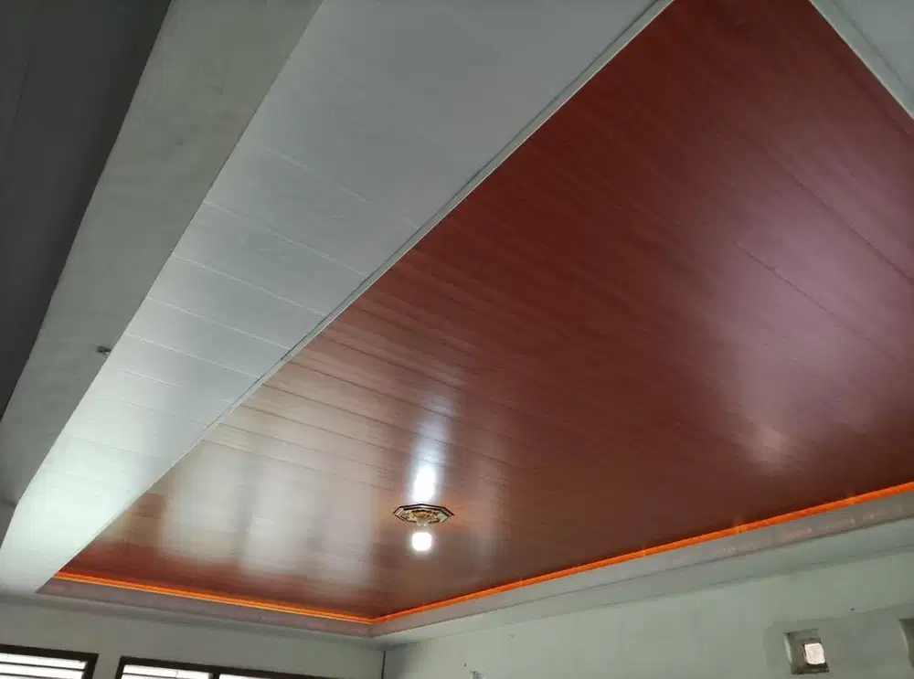 PLAFON PVC MINIMALIS MODERN TERPASANG