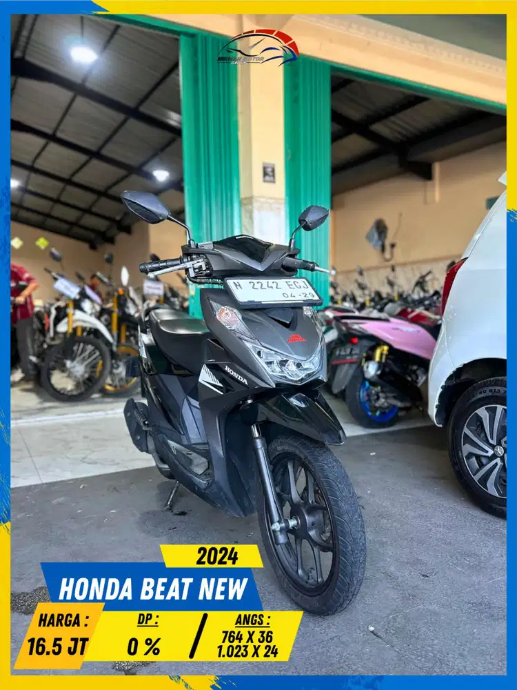 HONDA BEAT NEW 2024 NDANG PANTAU BOLOH HIKMAH MOTOR KEPUH MALANG