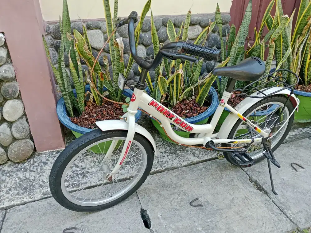 Sepeda anak warna putih