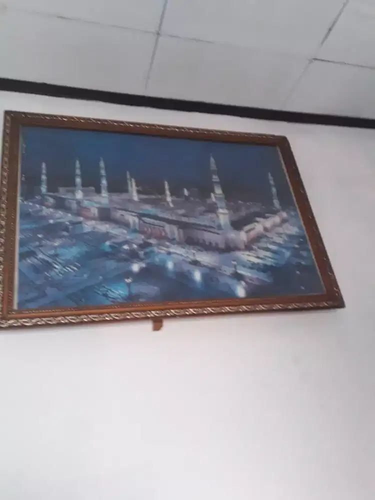 Bingkai didin ukuran besar ad soket lampu buat pajangan rumah dll