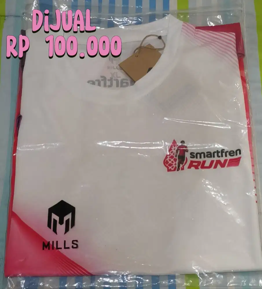 Jersey Running Smartfren size XL