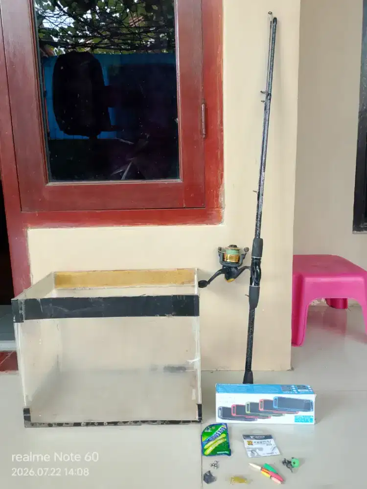 Pancingan, speaker & aquarium