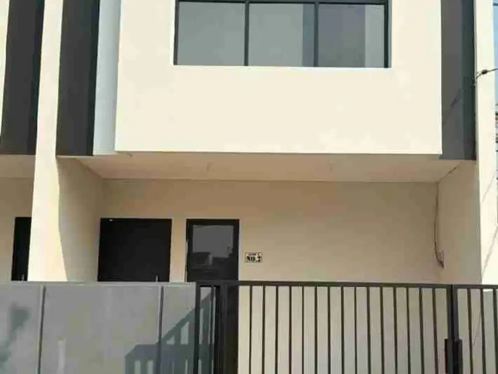 Dijual Rumah Baru Cluster 2 Lantai Dekat Graha Pinang Kota Tangerang siap huni
