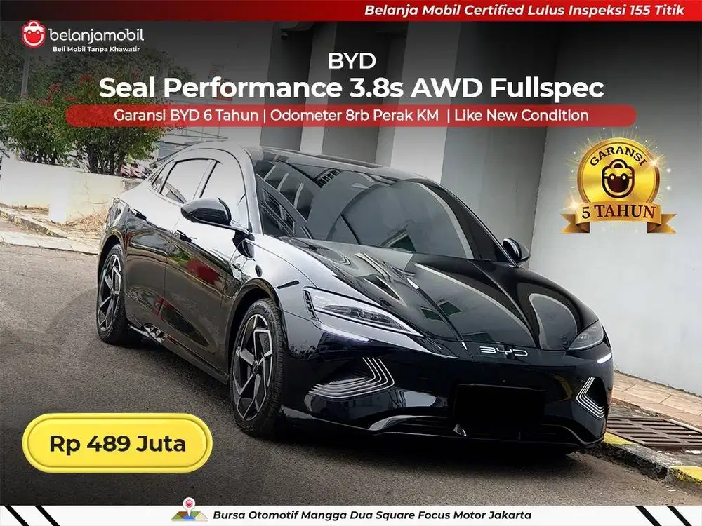 [ LOW KM 8RB ] BYD Seal Performance 3.8s AWD Fullspec AT 2024/2025