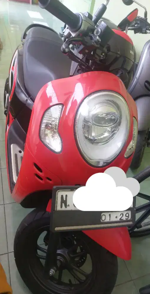 Scoopy classic merah, km msh dikit guys...