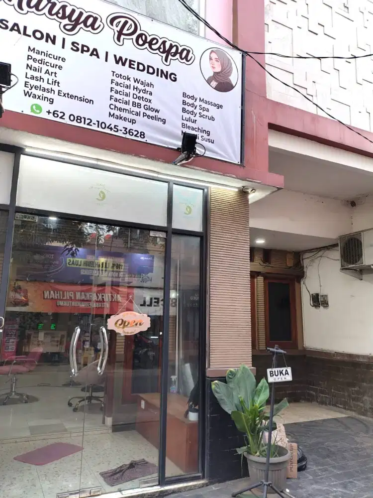 Rumah Salon DISEWAKAN