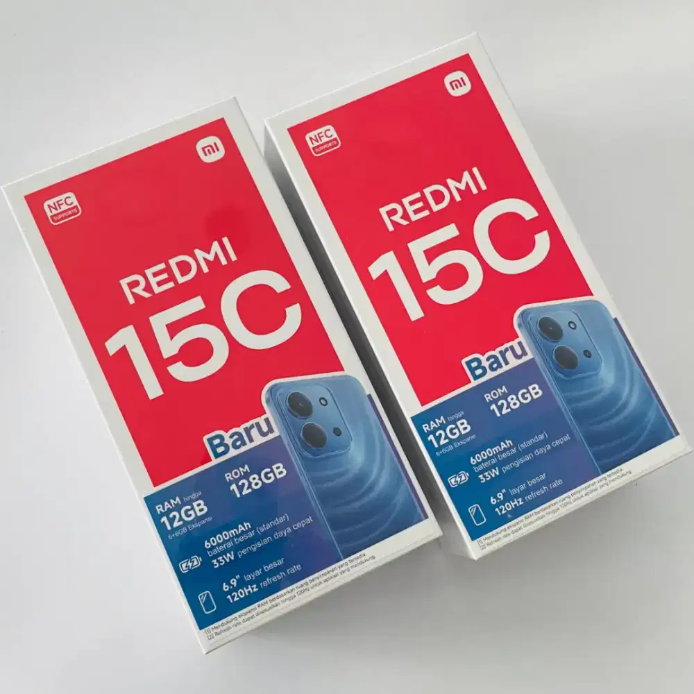 Promo XIAOMI REDMI 15C 8/256 GB Original Resmi