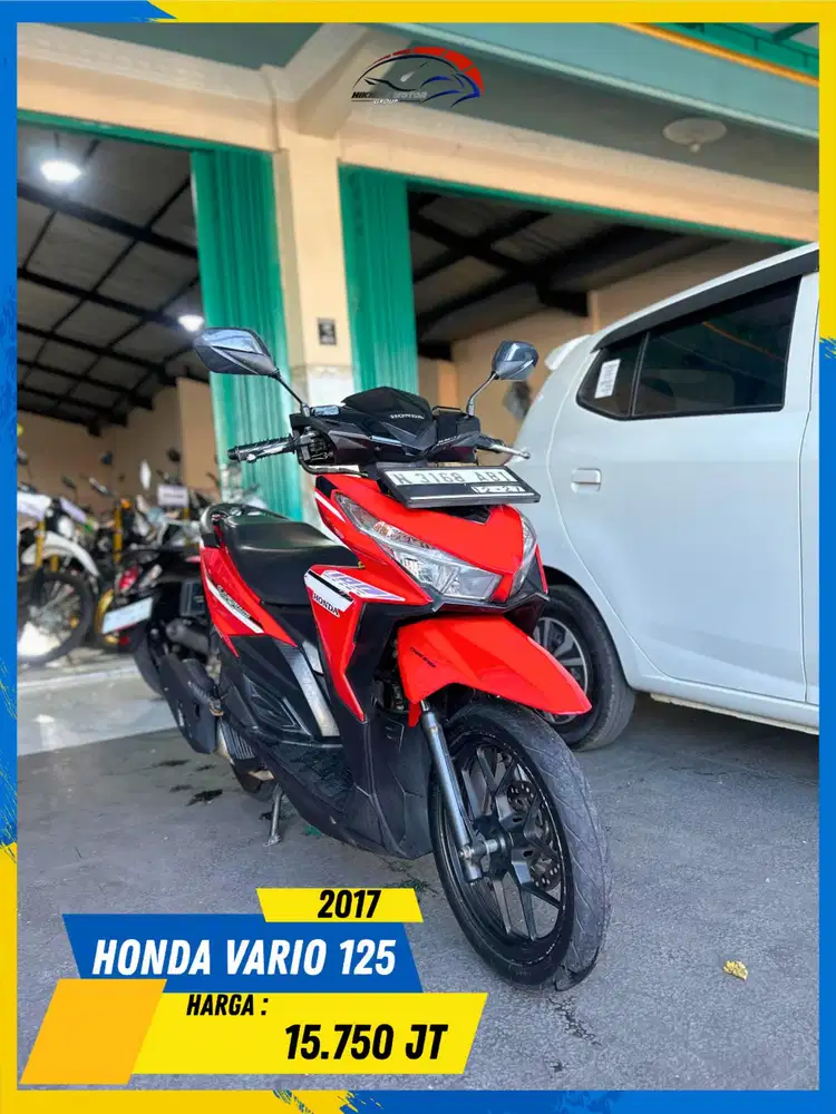 HONDA VARIO 125 2017 MESIN AMAN BOSSKU HIKMAH MOTOR KEPUH MALANG