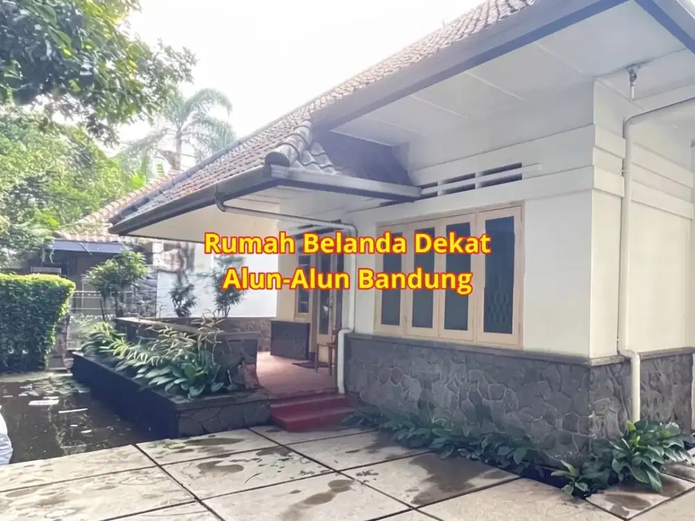 RUMAH LAMA TERAWAT MURAH DEKAT ALUN ALUN BANDUNG