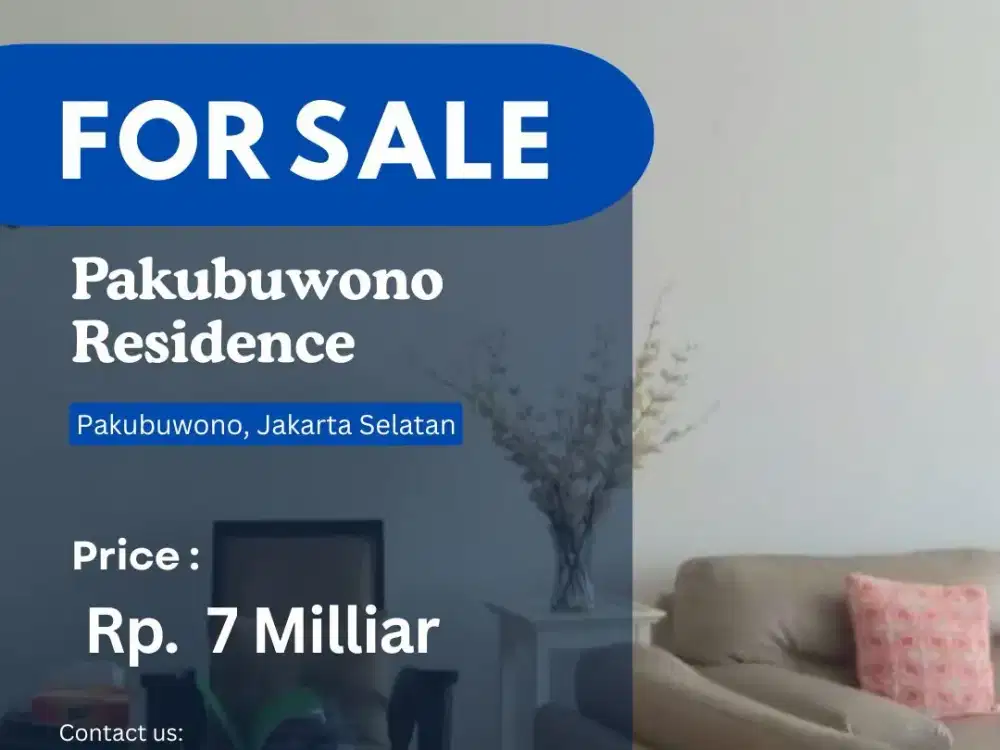 Pakubuwono Residence 2+1BR City View BEST PRICE