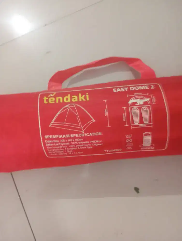 Tenda camping hiking