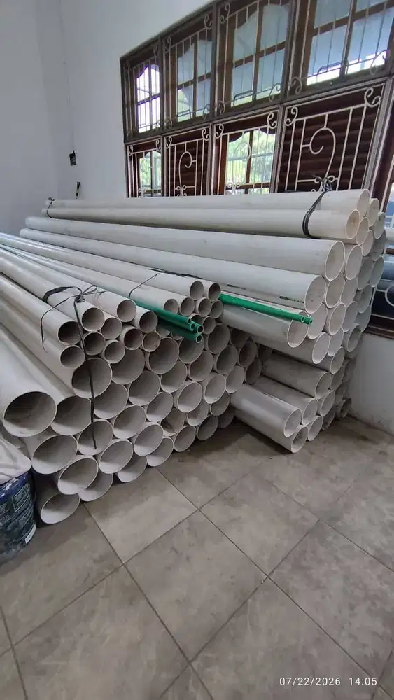 Jual PIPA PVC Merk Lesso dan Rucika Ukuran 2,3,4,6 Panjang 4 Meter