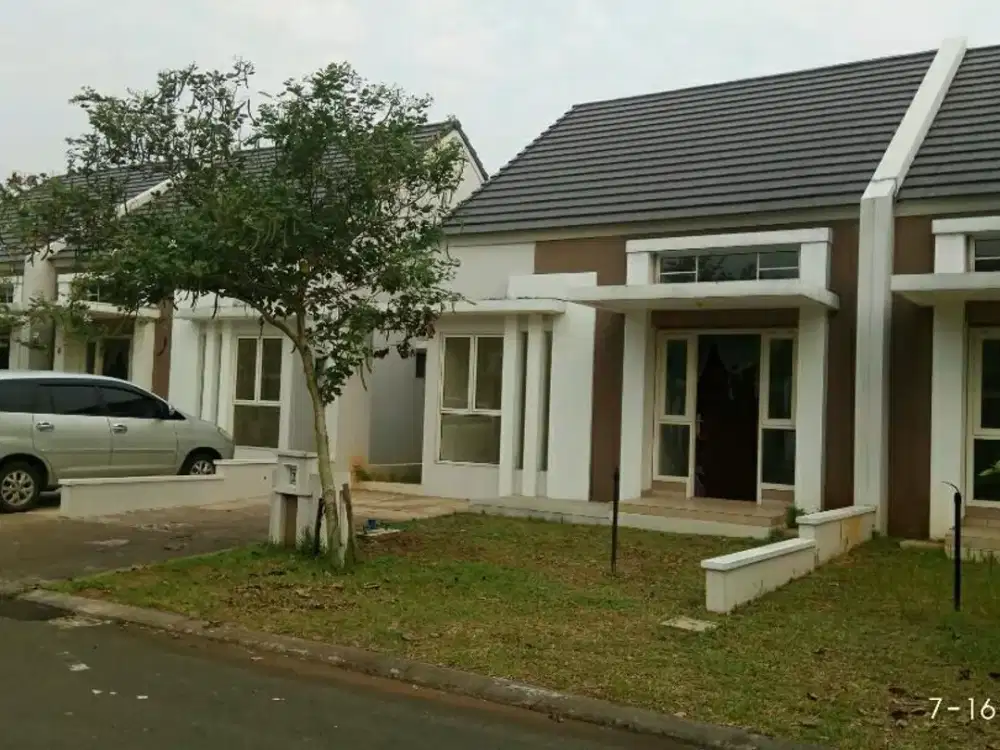 TERMEWAH   DIJUAL ATAU DISEWA Suvarna Sutera  Cikupa Tangerang  Cluster Fedora  Luas tanah 136m