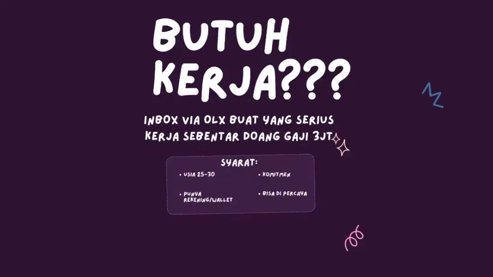 Butuh cepat Langsung