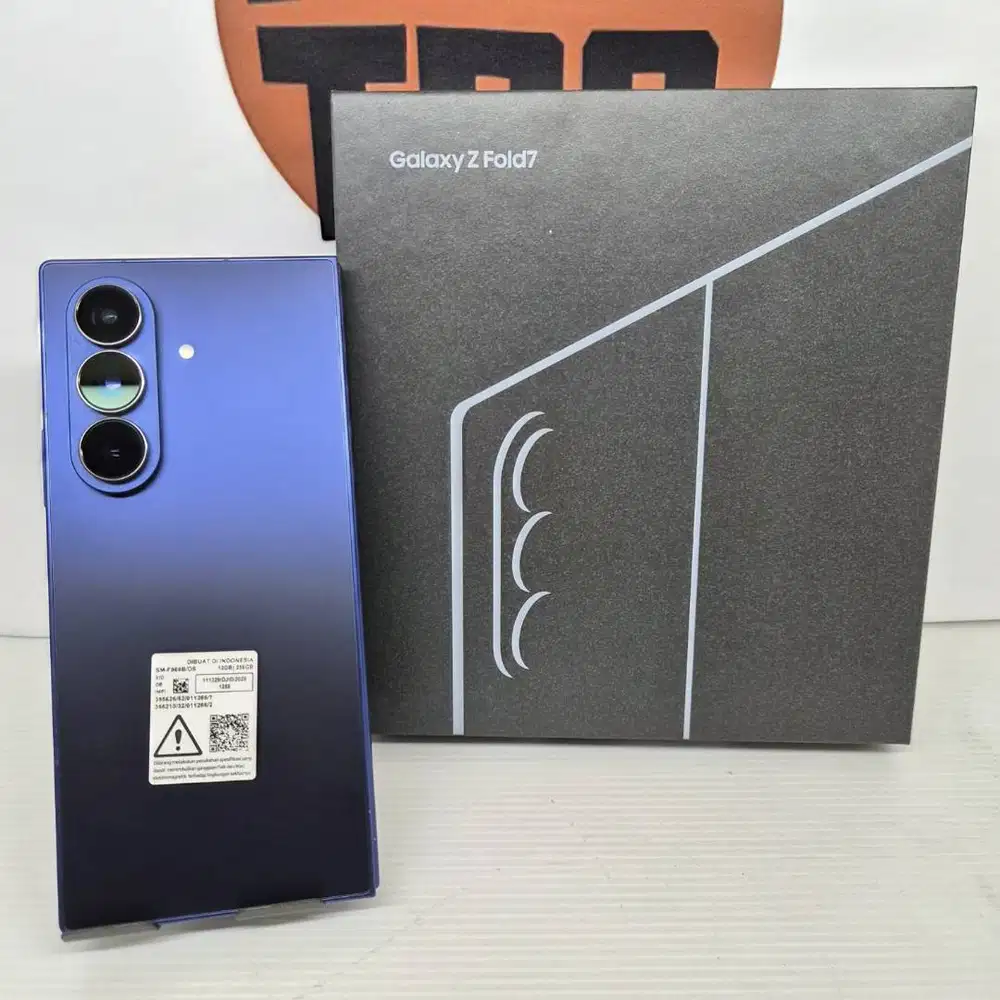 Samsung Galaxy Z Fold 7 12/256GB EX Sein Resmi  FULLSET  NO MINUS