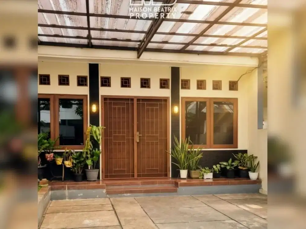 DIJUAL CEPAT SEMI FURNISHED RUMAH SIAP HUNI 1MAN CENDANA LOKA GRAHA RAYA