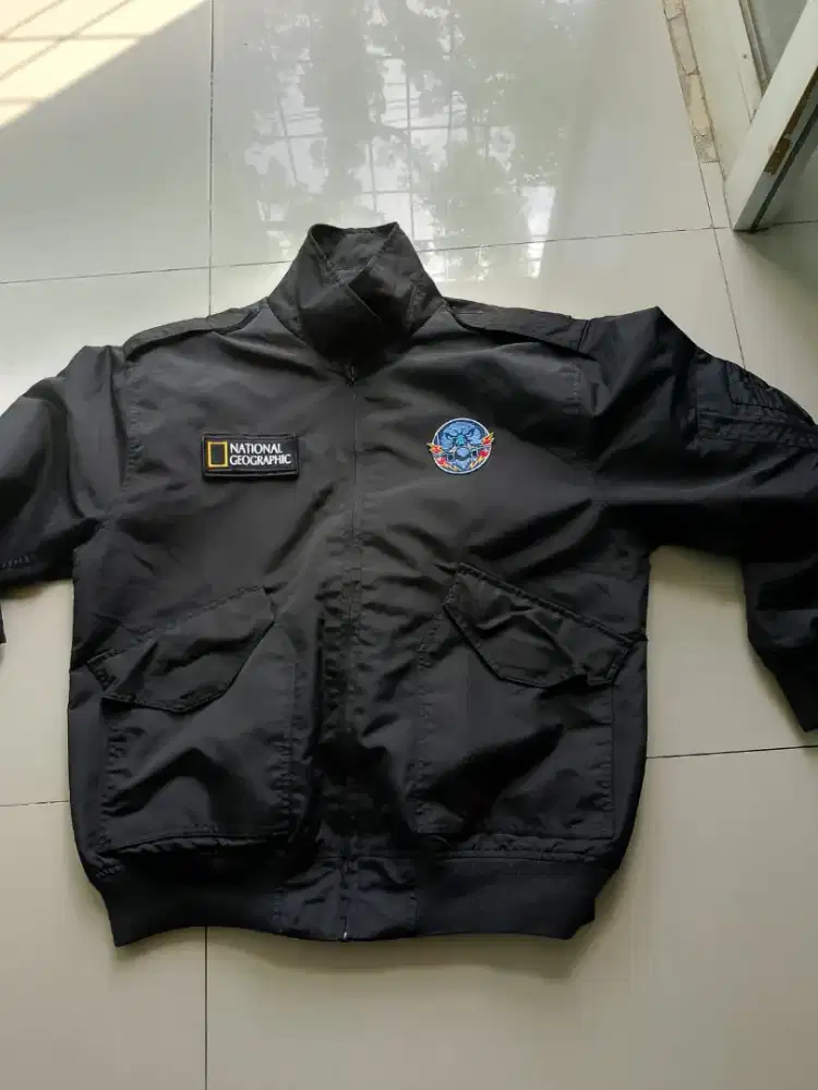 Jaket bomber cusrom uk xl