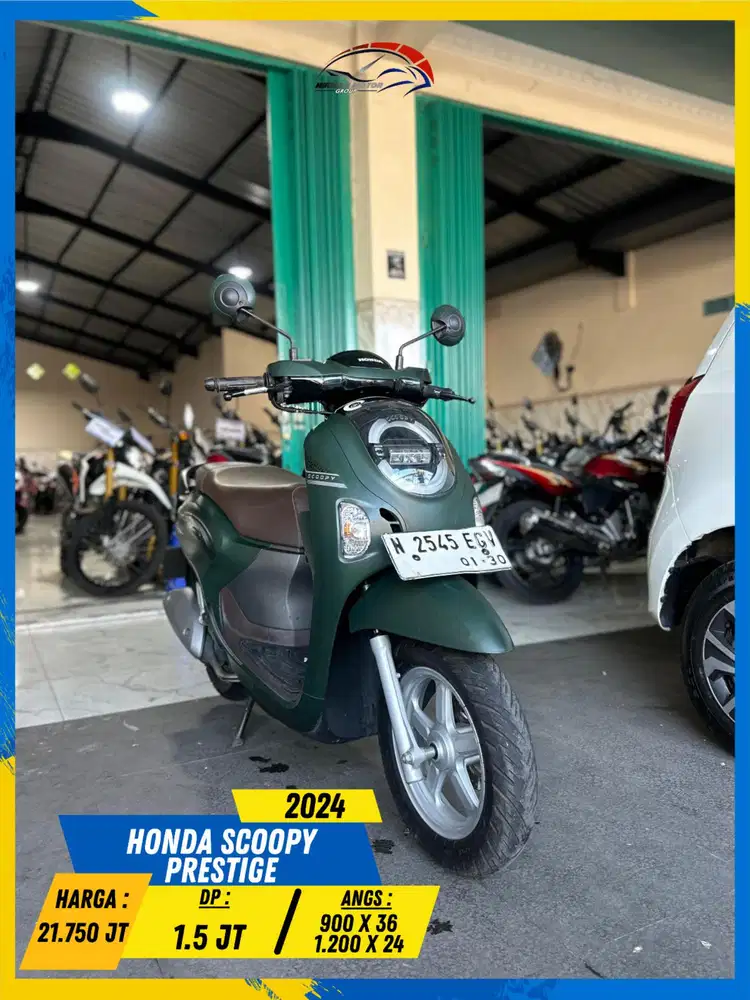 HONDA SCOOPY PRESTIGE 2024 NEGO TIPIS BOLOH HIKMAH MOTOR KEPUH MALANG