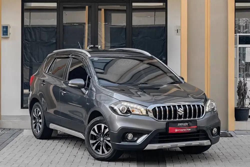 Suzuki SX4 1.5 S-Cross AT Matic 2019 Abu Abu Tua Metalik