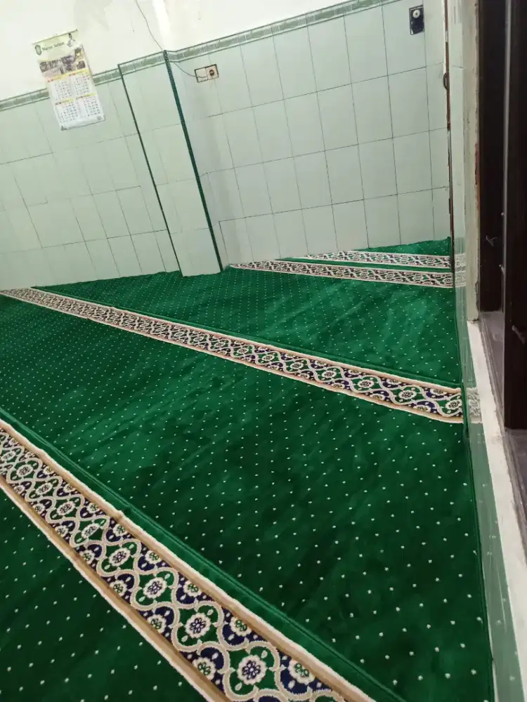 Karpet Masjid Yipe Classic Hijau Bintik