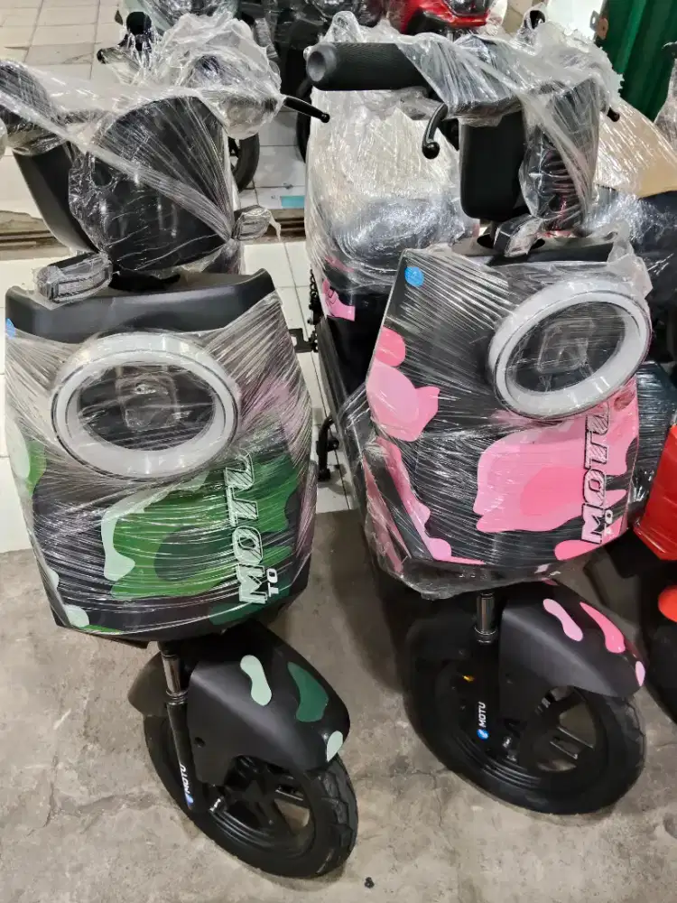 Sepeda listrik merek motu TO baru