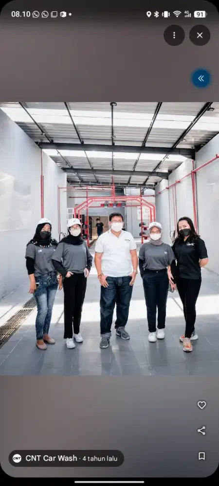 Di butuh kan operator cuci di CNT CARWASH